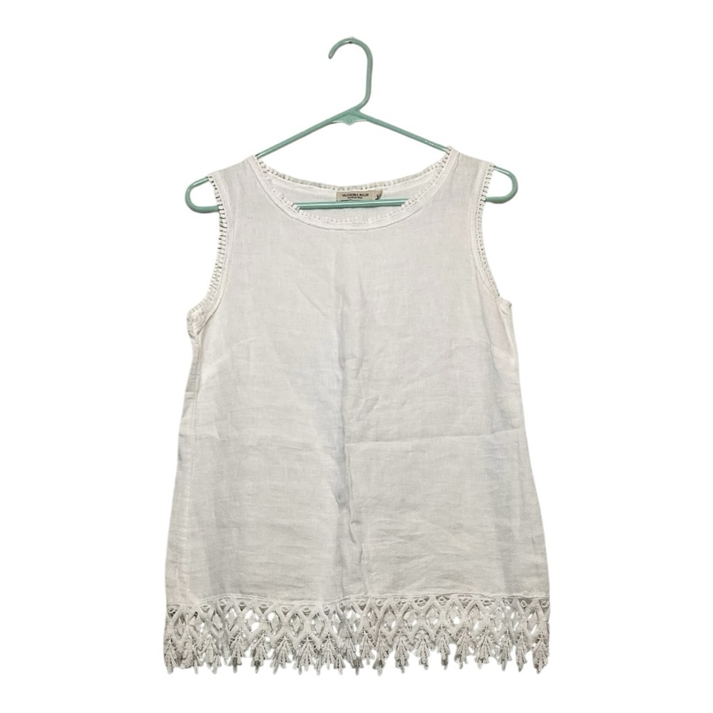 Women’s Valentina Naldi 100% linen top, size‎ small